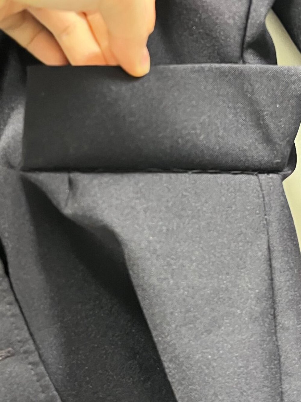 Handmade black button down blazer - Picture 3 of 5
